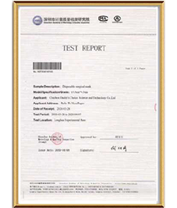YY/T 0969-2013 Test Report >95%
